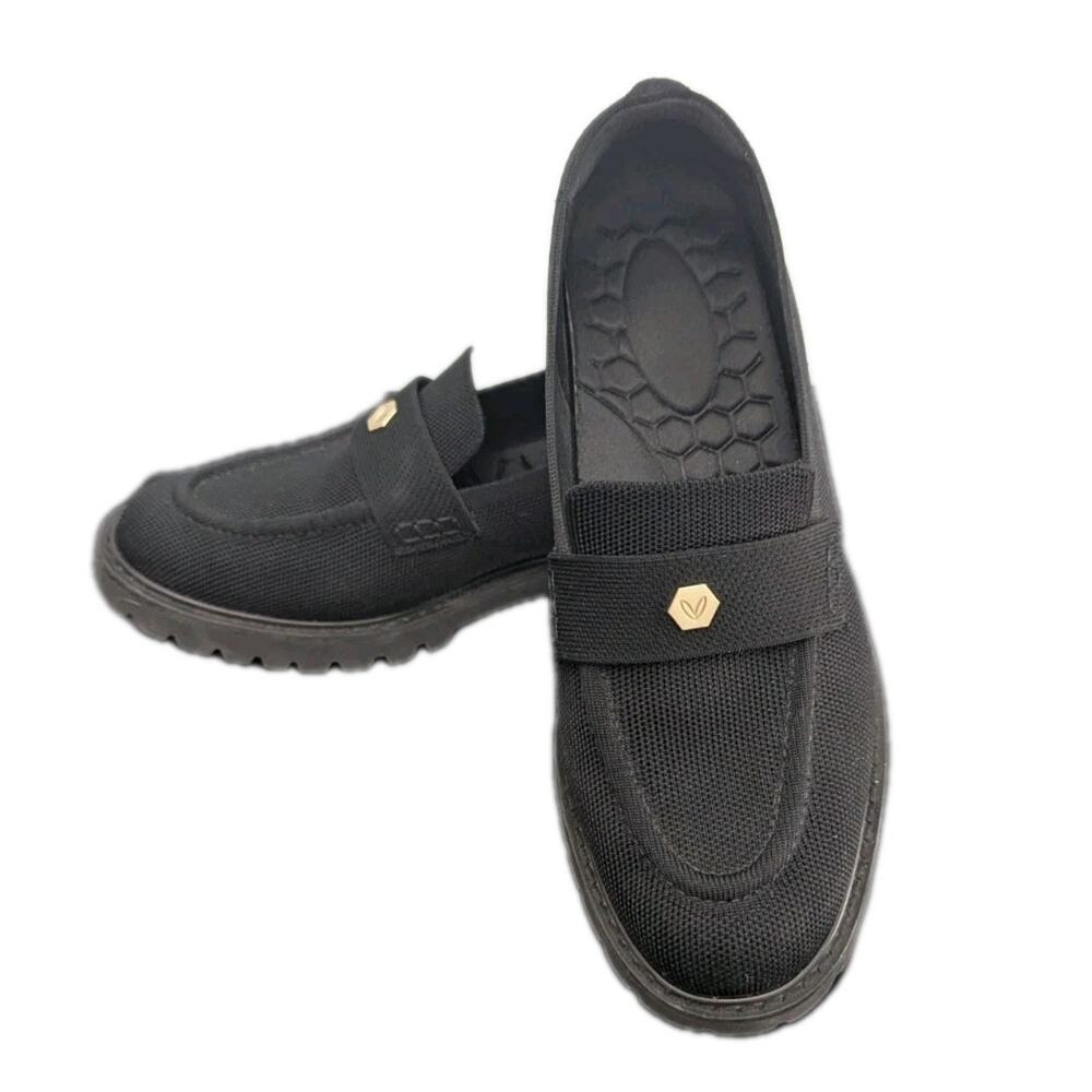 Elegant Black Loafers for Women